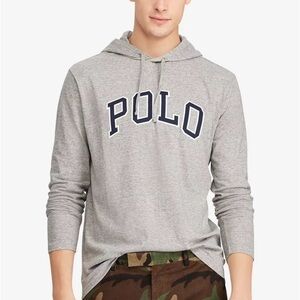 Polo Ralph Lauren Men’s Jersey Lightweight Hoodie Hooded T-Shirt Sweatshirt XXL